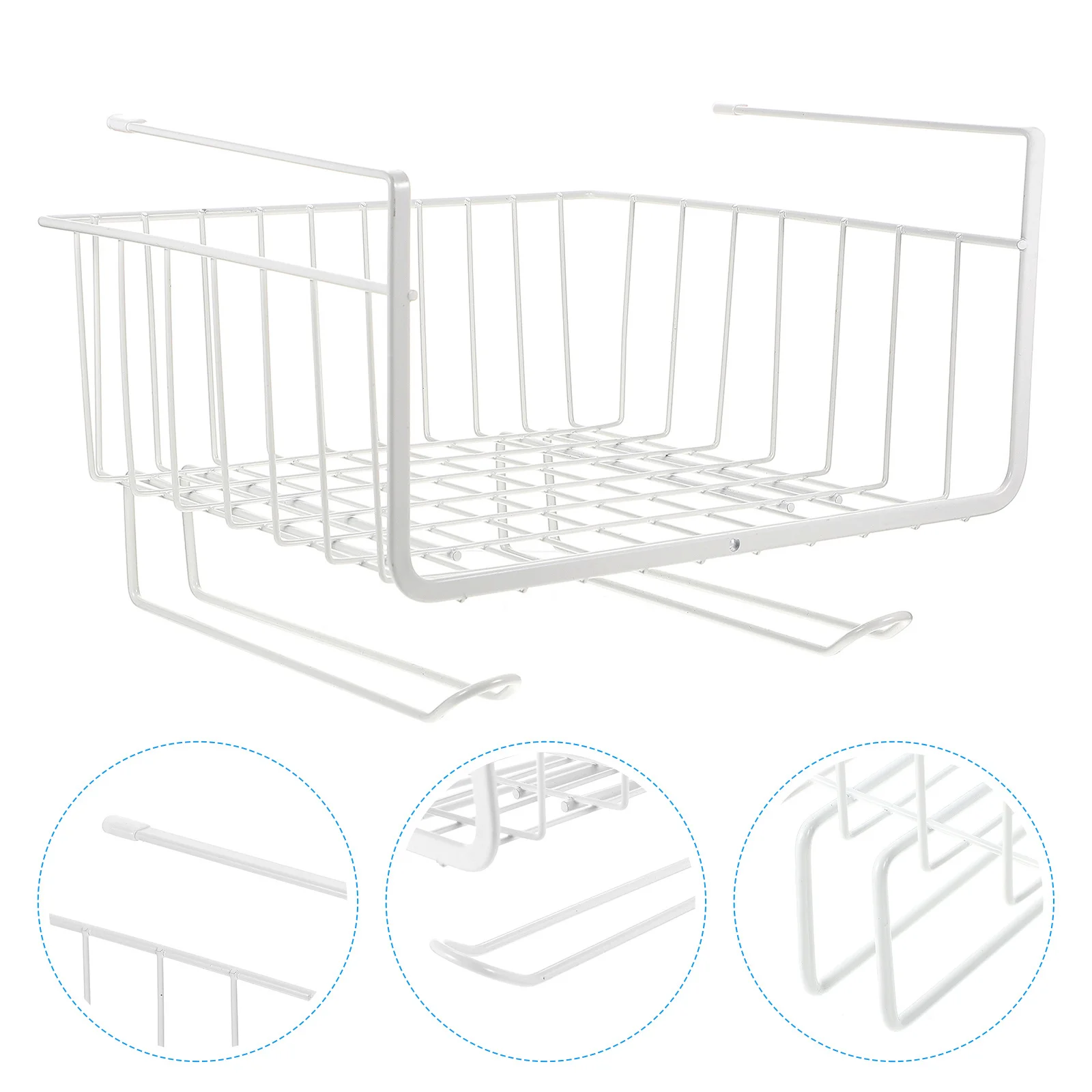 Under Cabinet Wire Basket Shelf Organizer For Kitchen Pantry Bathroom Under Shelf Storage Rack Space Saver
Under Cabinet Wire Basket Shelf Organizer For Kitchen Pantry Bathroom Under Shelf Storage Rack Space Saver