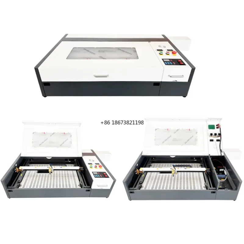40W-60W CO2 Cutting Engraving Machine Water-Cooled Wood Acrylic Stone Desktop DIY Craft Carving Equipment
40W-60W CO2 Cutting Engraving Machine Water-Cooled Wood Acrylic Stone Desktop DIY Craft Carving Equipment