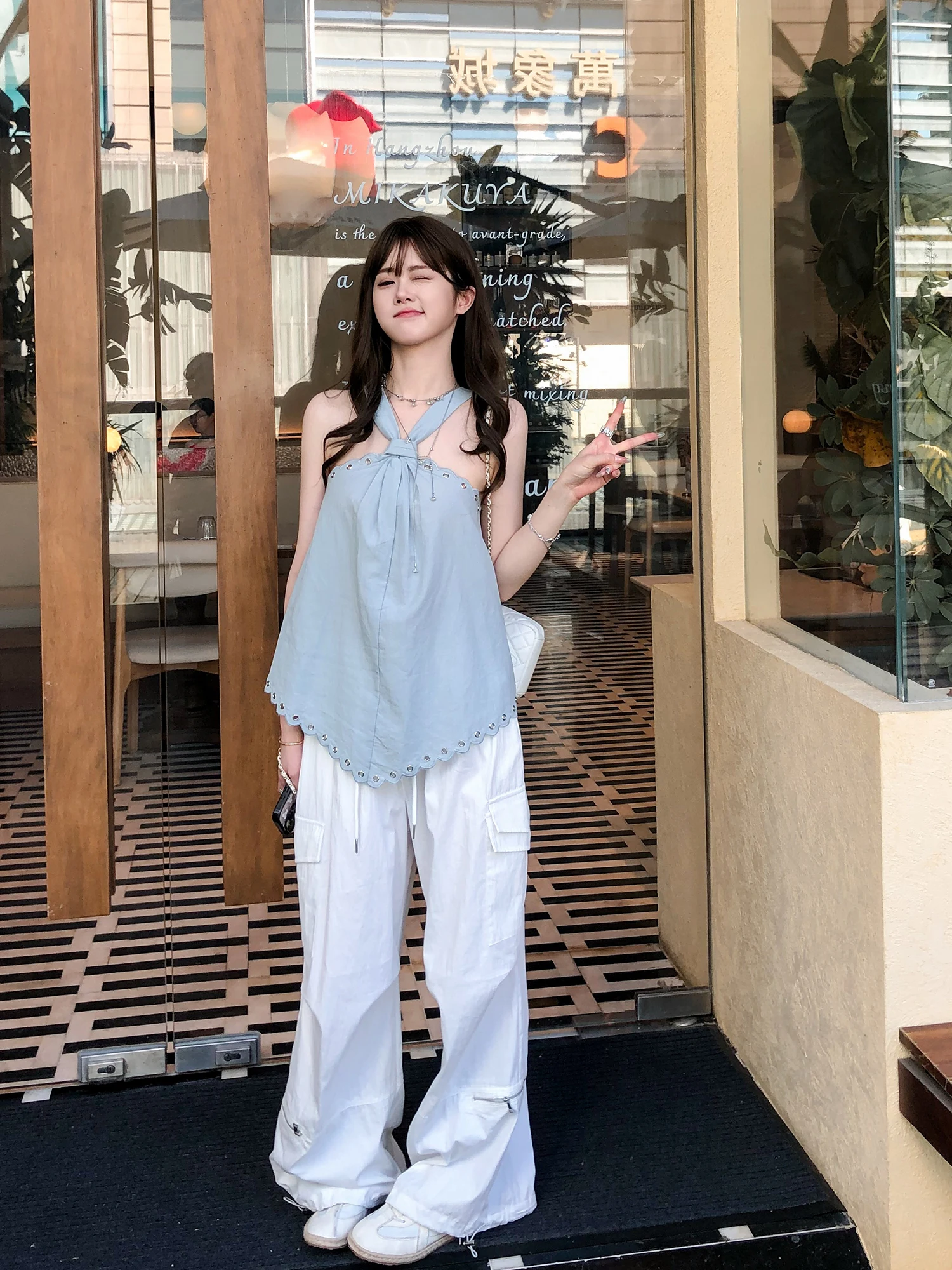 Women's High Waist Wide Leg Pants Summer New Sle Long Trousers ket Design Casual Faion Workwear Pants Slimming Effect
Women's High Waist Wide Leg Pants Summer New Sle Long Trousers ket Design Casual Faion Workwear Pants Slimming Effect