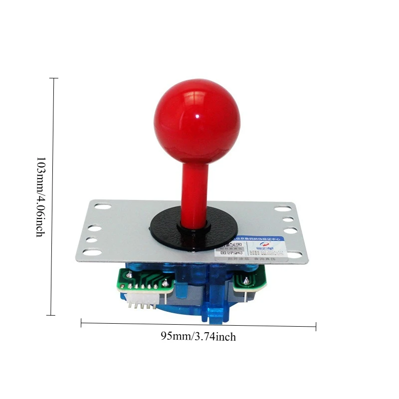 Arcade Fighting Stick King of Fighters Joystick Sanwa Clone 5P Interface 8-Way Durable Microswitch Game Accessory
Arcade Fighting Stick King of Fighters Joystick Sanwa Clone 5P Interface 8-Way Durable Microswitch Game Accessory