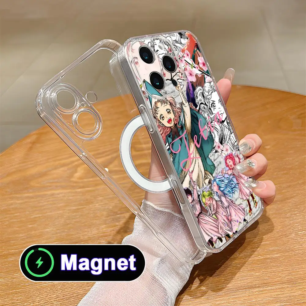 Witch Hat Atelier Tetia Phone Case for iPhone 17 16 15 14 13 12 11 Air Pro Max Plus Mini Soft TPU Clear Magnet Cover
Witch Hat Atelier Tetia Phone Case for iPhone 17 16 15 14 13 12 11 Air Pro Max Plus Mini Soft TPU Clear Magnet Cover