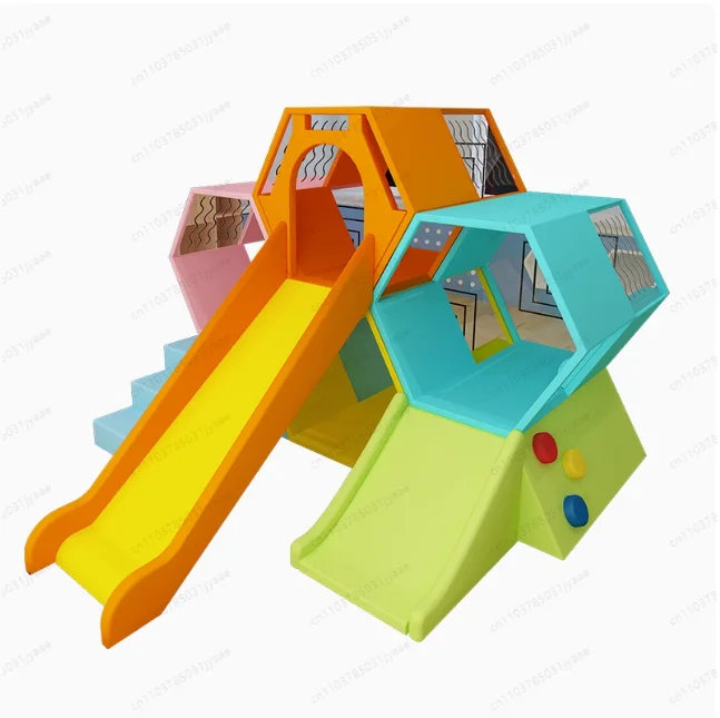 Parent Child Climbing Physical Training Soft Play Honeycomb Combination pink Big Slide Set Children for Kindergarten
Parent Child Climbing Physical Training Soft Play Honeycomb Combination pink Big Slide Set Children for Kindergarten