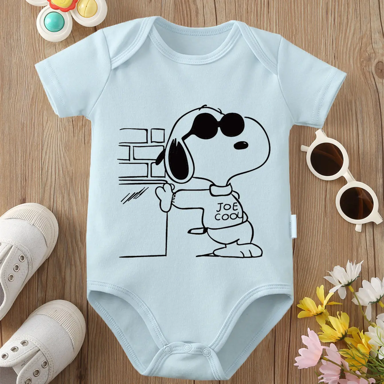 MINISO Snoopy Print Soft Pure Cotton Baby Clothe Onesie Bodysuit Baby Jumpsuit Personality for 0 To 12 Months Newborn
MINISO Snoopy Print Soft Pure Cotton Baby Clothe Onesie Bodysuit Baby Jumpsuit Personality for 0 To 12 Months Newborn