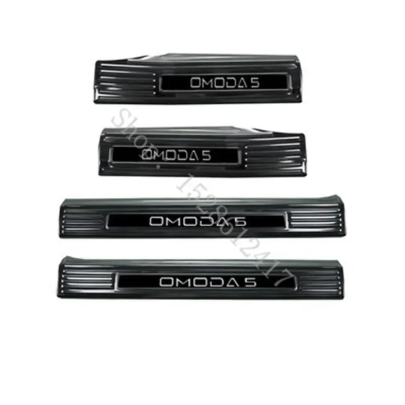 For CHERY OMODA 5 2022 2023 2024 Anti-Scratch Anti-Collision Door Sill Protector Scuff Plate/Door Sill Car Styling Accessories
For CHERY OMODA 5 2022 2023 2024 Anti-Scratch Anti-Collision Door Sill Protector Scuff Plate/Door Sill Car Styling Accessories