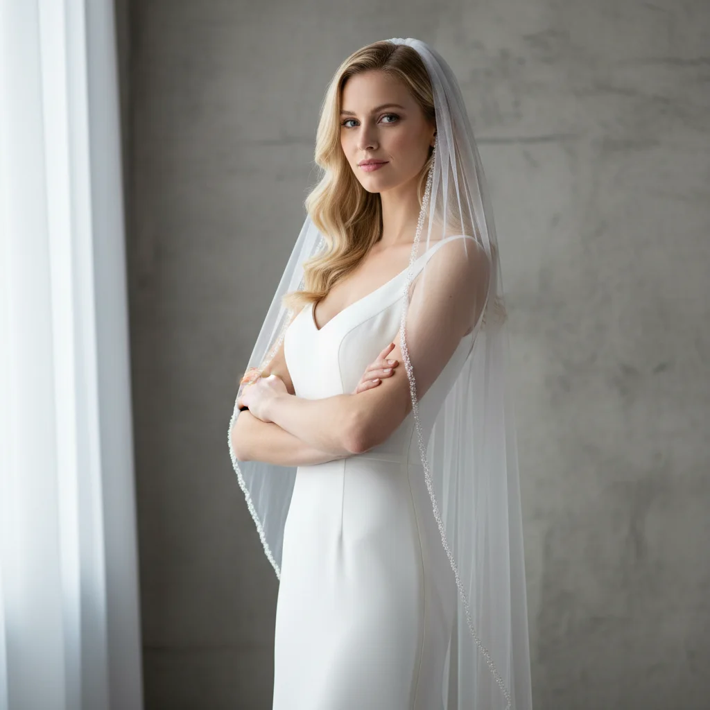 Свадебная фата в соборном стиле, хрустальная фата из органзы, расшитая бисером, отделка стразами, однослойные свадебные аксессуары G13
Свадебная фата в соборном стиле, хрустальная фата из органзы, расшитая бисером, отделка стразами, однослойные свадебные аксессуары G13