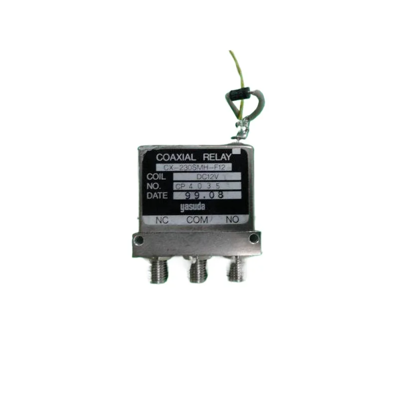 CX-230SMH-F12 Коаксиальный радиочастотный переключатель DC-18GHZ 12V SMA
CX-230SMH-F12 Коаксиальный радиочастотный переключатель DC-18GHZ 12V SMA
