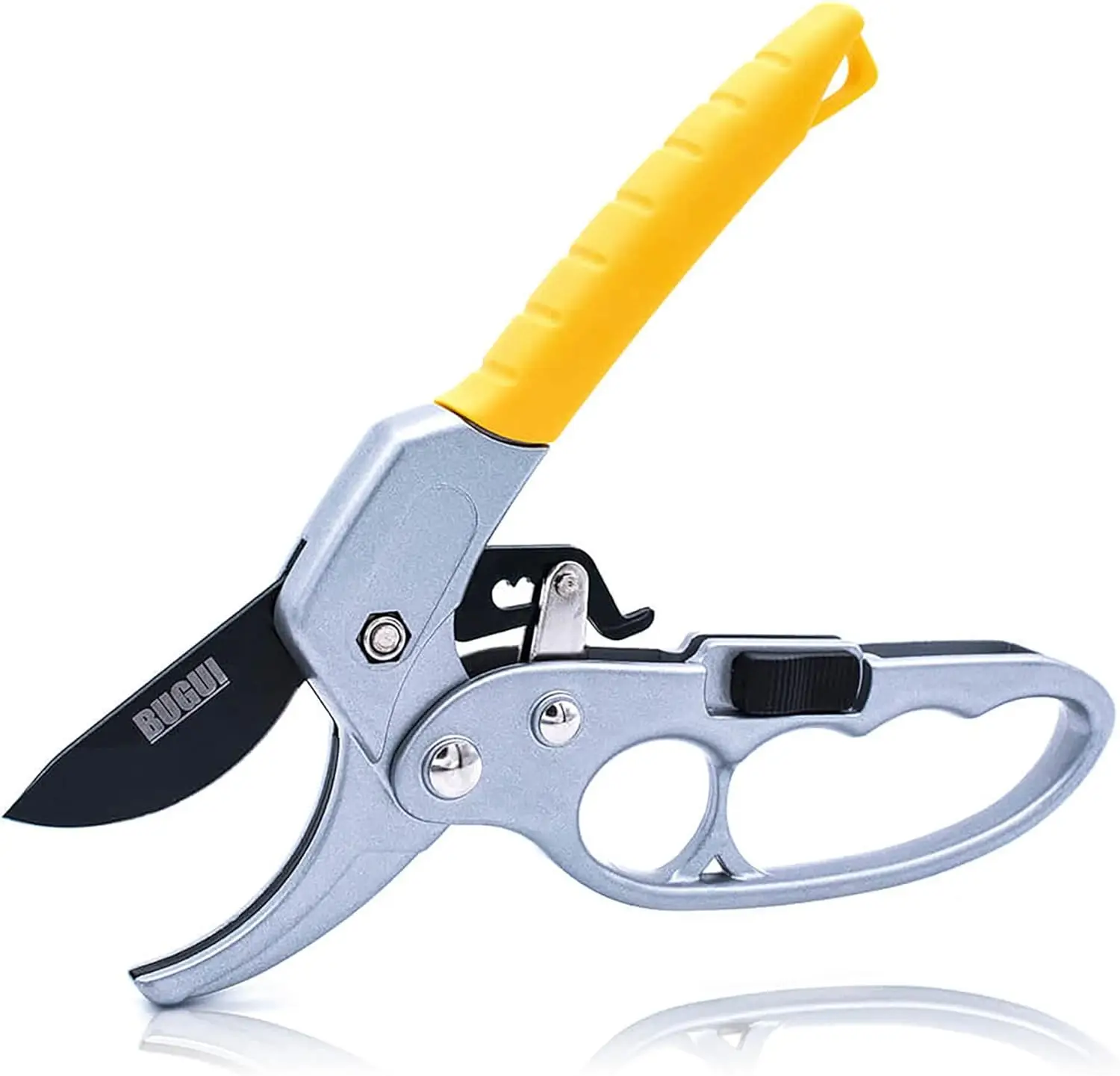 8" Ratchet Pruning Shears, 5X Cutting Power, Labor-Saving for Weak Hands
8" Ratchet Pruning Shears, 5X Cutting Power, Labor-Saving for Weak Hands