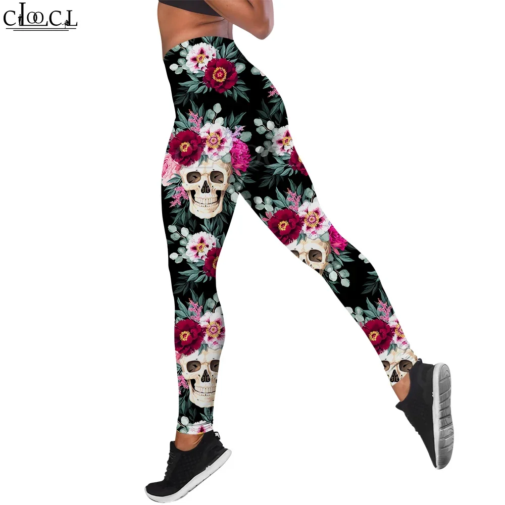 CLOOCL Fashion Women Legging Peonies and Skull Pattern 3D Printed Trousers for Female Workout Push Up Jogging Slim Legging
CLOOCL Fashion Women Legging Peonies and Skull Pattern 3D Printed Trousers for Female Workout Push Up Jogging Slim Legging