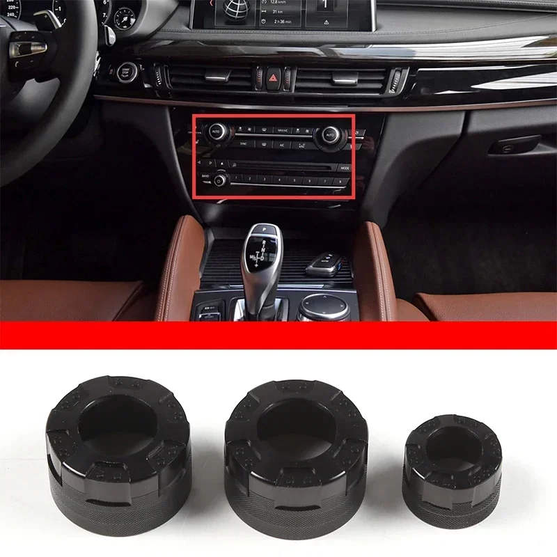For BMW X5 X6 F15 F16 2014-2018 Aluminum Alloy Black Car Volume Air Conditioning Knob Ring Sticker Car Interior Accessories
For BMW X5 X6 F15 F16 2014-2018 Aluminum Alloy Black Car Volume Air Conditioning Knob Ring Sticker Car Interior Accessories