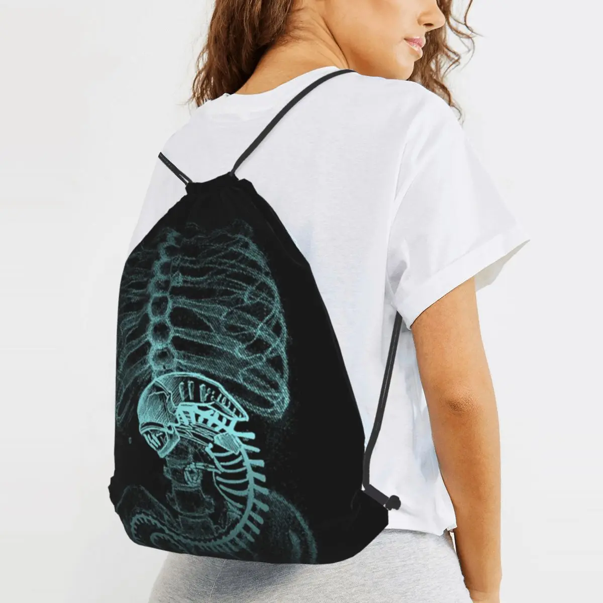 Radiography Alien Backpacks Casual Drawstring Bundle Pocket Sports Bag Book Bags for Man Woman Students
Radiography Alien Backpacks Casual Drawstring Bundle Pocket Sports Bag Book Bags for Man Woman Students