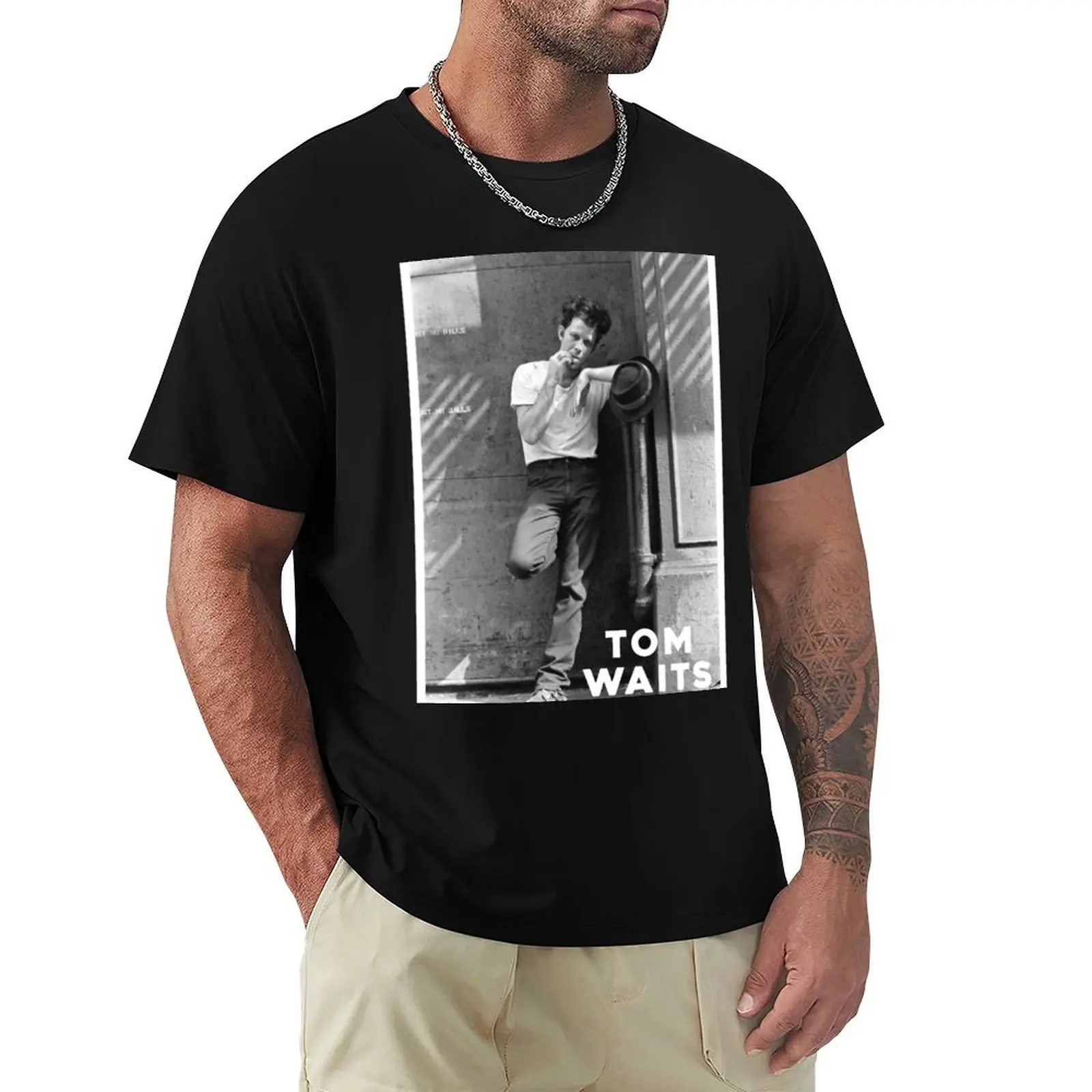 Tom Waits T-Shirt luxury designer summer clothes Short sleeve tee mens big and tall t shirts
Tom Waits T-Shirt luxury designer summer clothes Short sleeve tee mens big and tall t shirts