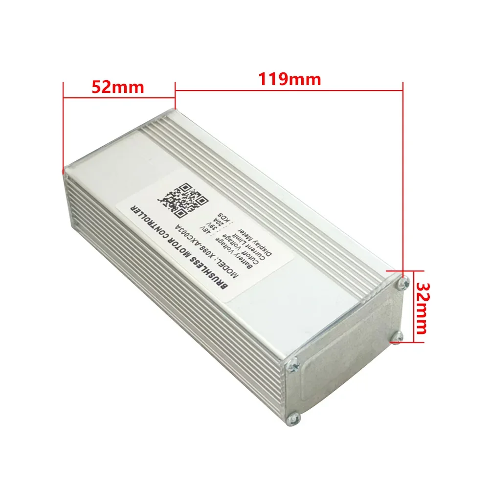 Nulkomma Ebike Brushless Motor Controller X098-AXC003A 48V 20A for KDS Protocol Display for Electric Scooters MTB Fat Bikes
Nulkomma Ebike Brushless Motor Controller X098-AXC003A 48V 20A for KDS Protocol Display for Electric Scooters MTB Fat Bikes