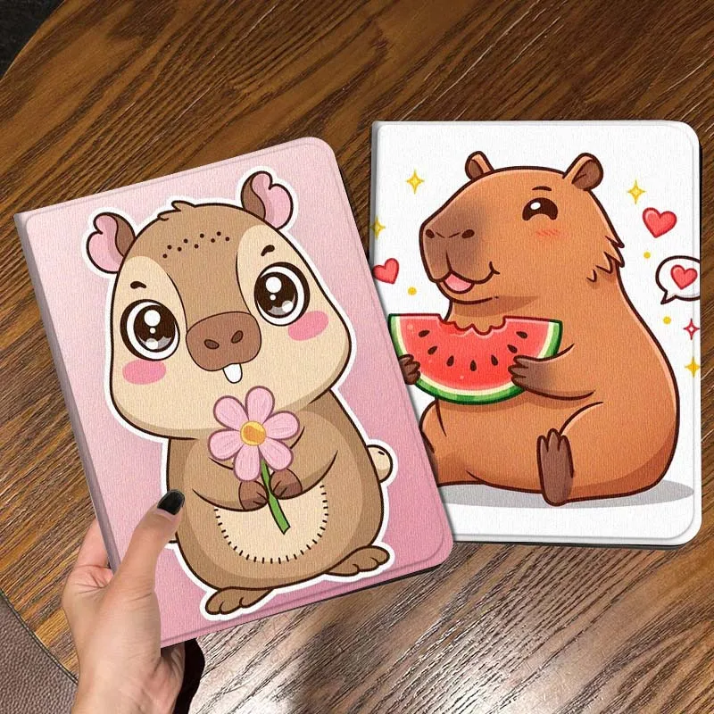 Watermelon Art Flower Capybara For iPad Pro Air Mini 2 3 4 5 6 7 6th 7th 10th 11th 10.2 9.7 10.5 11 Foldable Tablet Case Gift
Watermelon Art Flower Capybara For iPad Pro Air Mini 2 3 4 5 6 7 6th 7th 10th 11th 10.2 9.7 10.5 11 Foldable Tablet Case Gift