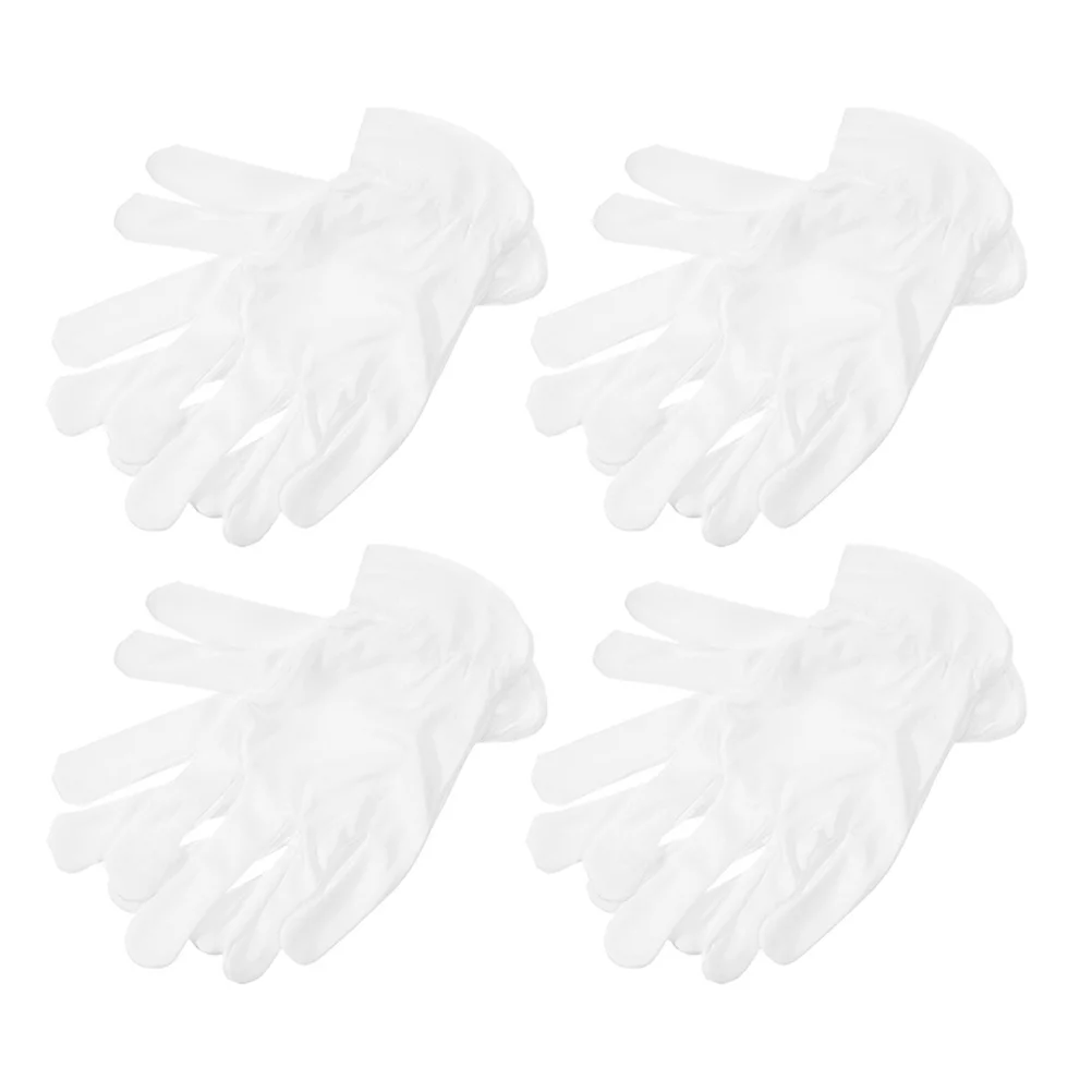 4Pairs Microfiber Gloves Antistatic for Jewelry Store Comfortable Breathable White Hand Protection Polishing Gloves
4Pairs Microfiber Gloves Antistatic for Jewelry Store Comfortable Breathable White Hand Protection Polishing Gloves