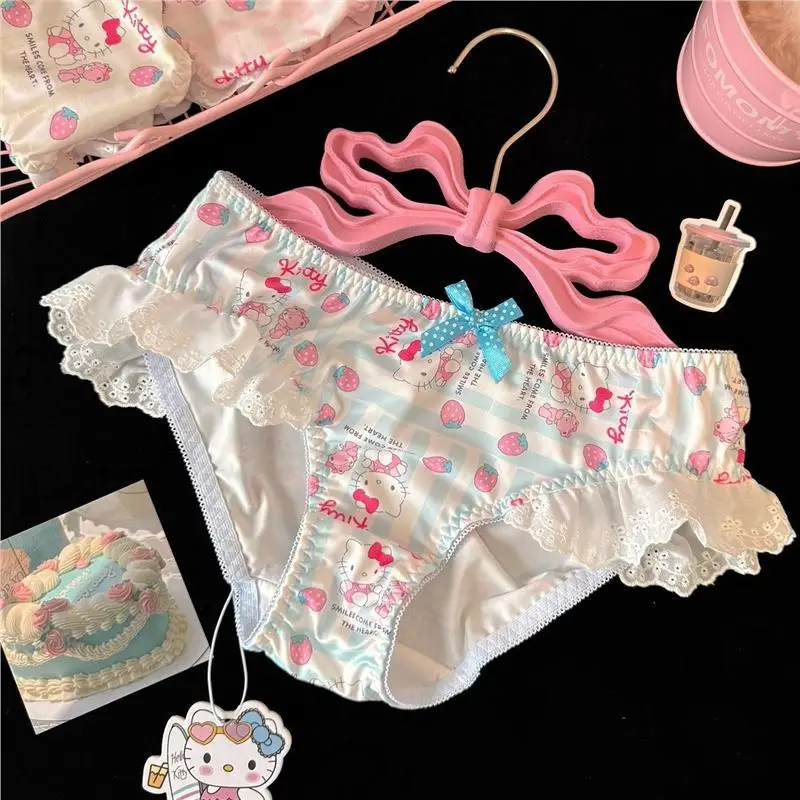 New Hello Kitty Printed Underwear Cute Female Sweet Soft Girl Japanese Pure Desire Triangle Pants Girl Gift
New Hello Kitty Printed Underwear Cute Female Sweet Soft Girl Japanese Pure Desire Triangle Pants Girl Gift