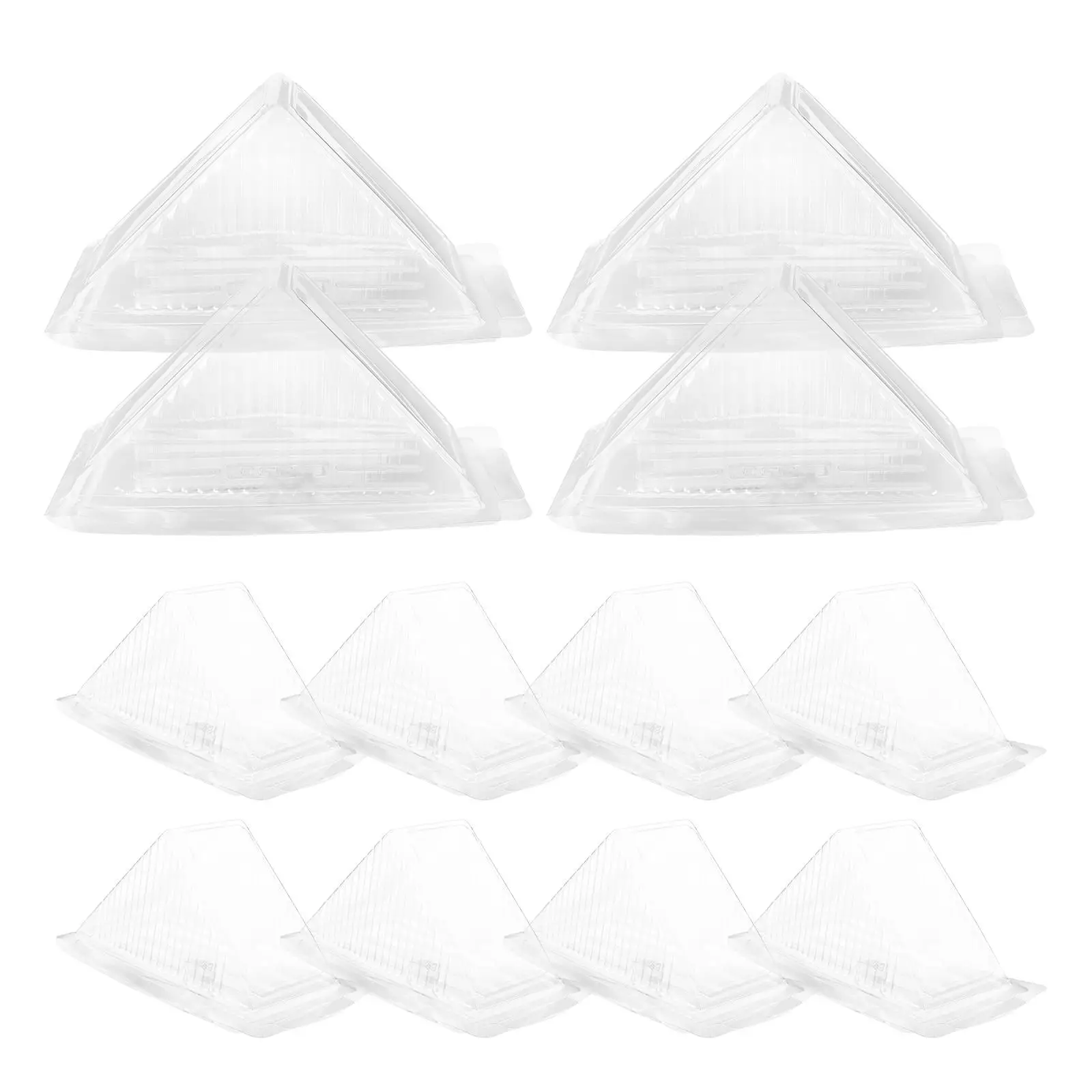 100 Pcs wich Box Plastic Clear Triangles Food Containers Eco Friendly Party Christmas S wich Triangle Holder Storage
100 Pcs wich Box Plastic Clear Triangles Food Containers Eco Friendly Party Christmas S wich Triangle Holder Storage