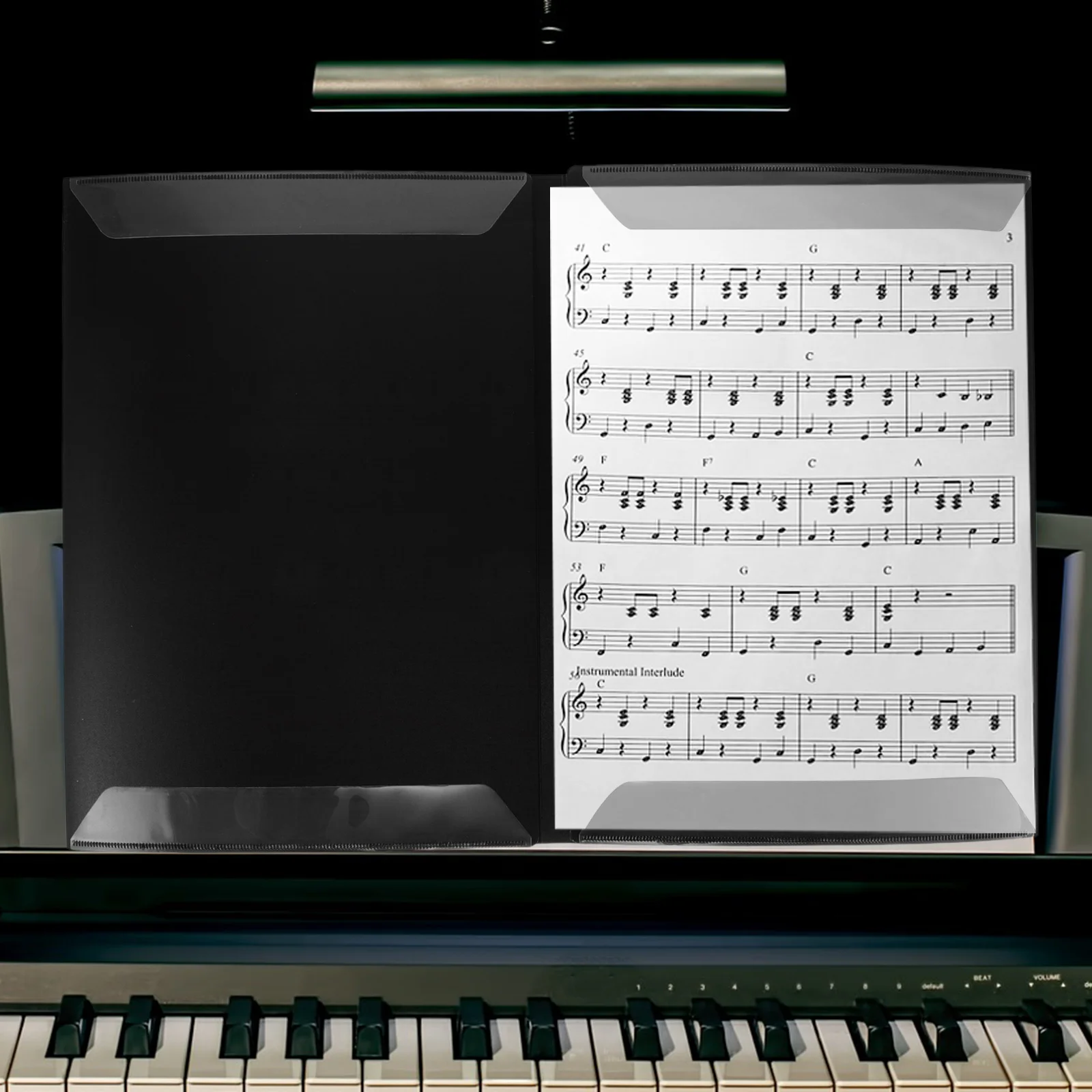 A4 Music Score Folder Durable Plastic Sheet For Piano Documents Choir Portable File Storage Folder Office
A4 Music Score Folder Durable Plastic Sheet For Piano Documents Choir Portable File Storage Folder Office