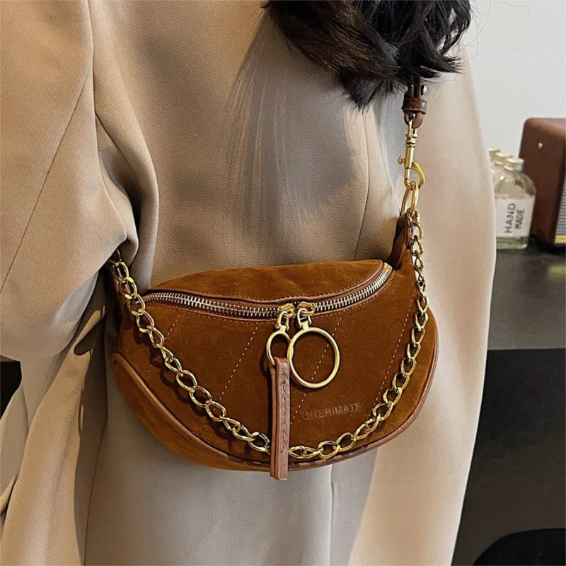 Пояс для женщин, модная универсальная женская сумка через плечо, новинка 2025, осень-зима, популярная супер популярная сумка через плечо с цепочкой на груди
Пояс для женщин, модная универсальная женская сумка через плечо, новинка 2025, осень-зима, популярная супер популярная сумка через плечо с цепочкой на груди
