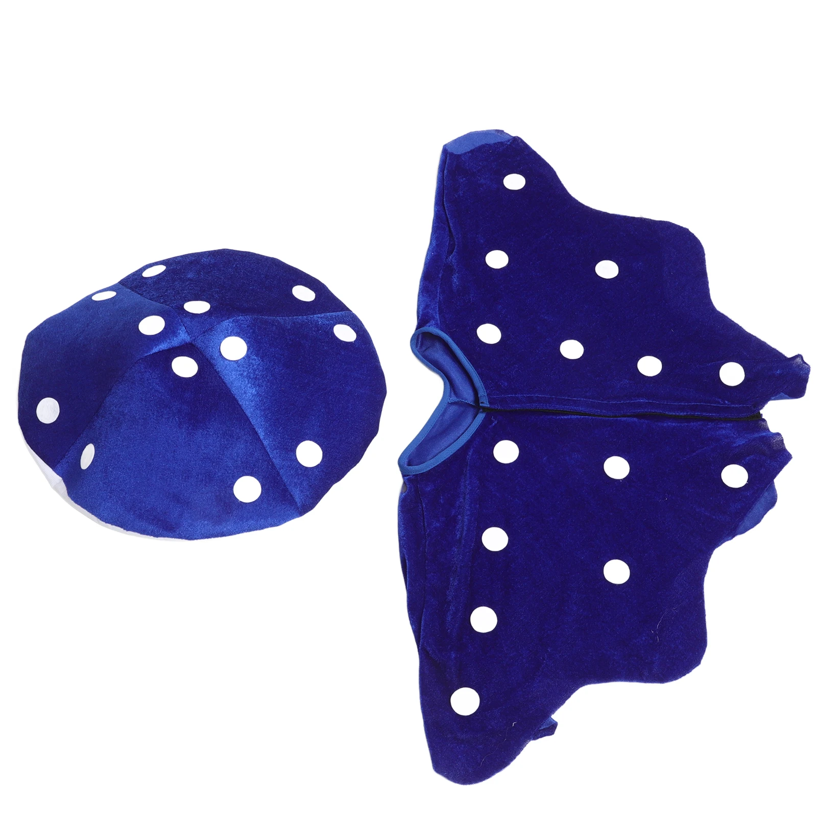 Mushroom Hat Set Blue Cloth Adult Baby Costume Party Stage Performance Halloween Mushroom Costume Wear Accessories Women
Mushroom Hat Set Blue Cloth Adult Baby Costume Party Stage Performance Halloween Mushroom Costume Wear Accessories Women