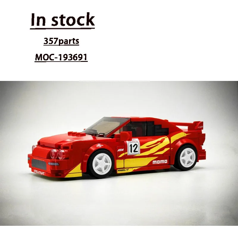 MOC-193691Новый культовый городской спортивный гоночный автомобиль, строительные блоки, модель357 деталей, строительный блок для мальчиков и детей на день рождения, игрушка в подарок
MOC-193691Новый культовый городской спортивный гоночный автомобиль, строительные блоки, модель357 деталей, строительный блок для мальчиков и детей на день рождения, игрушка в подарок
