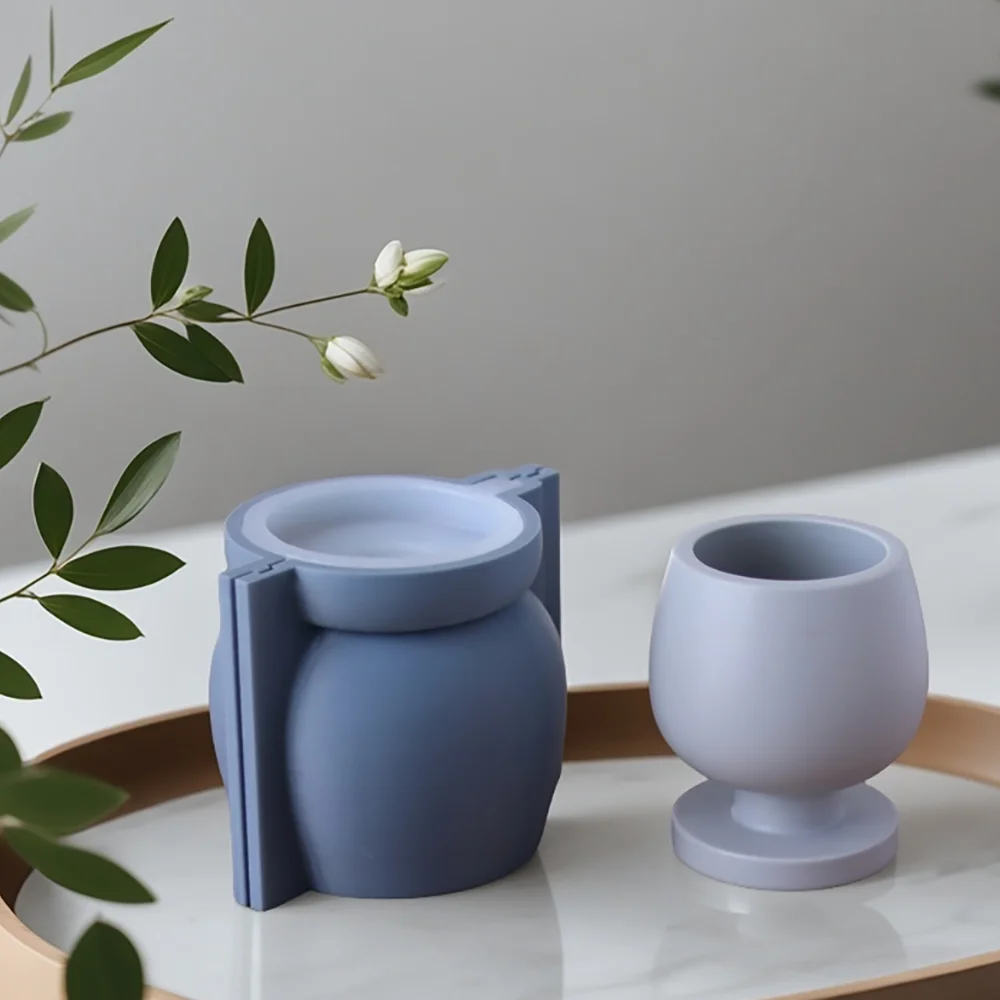 Silicone Mold For Concrete Candle Jar,Cement Wine Cup Molding Candle Cup Mold,Jesmonite Small Flowerpot Mould
Silicone Mold For Concrete Candle Jar,Cement Wine Cup Molding Candle Cup Mold,Jesmonite Small Flowerpot Mould