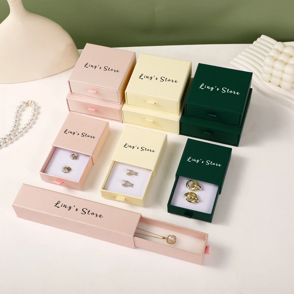 24Pcs Customized Luxury Jewelry Drawer Box Ring Earrings Bracelet Pendant Necklace Watch Brooch Packaging Gift Display Organizer
24Pcs Customized Luxury Jewelry Drawer Box Ring Earrings Bracelet Pendant Necklace Watch Brooch Packaging Gift Display Organizer