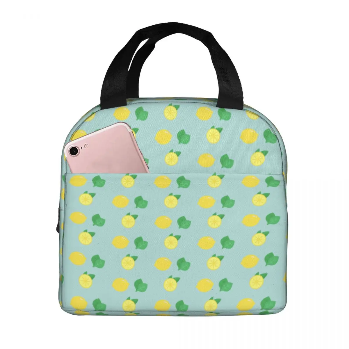 Lemon Fruits Lunch Bags Portable Insulated Oxford Cooler Thermal Cold Food Picnic Tote for Women Kids
Lemon Fruits Lunch Bags Portable Insulated Oxford Cooler Thermal Cold Food Picnic Tote for Women Kids
