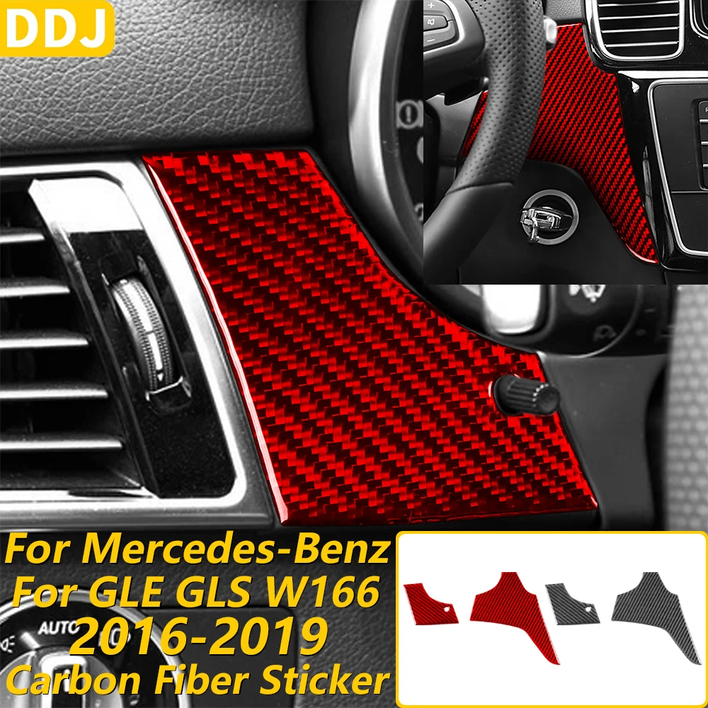 For Mercedes-Benz GLE GLS W166 2016-2019 Carbon Fiber Driver's Side Dashboard Panel Cover Car Accessories Decoration Sticker
For Mercedes-Benz GLE GLS W166 2016-2019 Carbon Fiber Driver's Side Dashboard Panel Cover Car Accessories Decoration Sticker