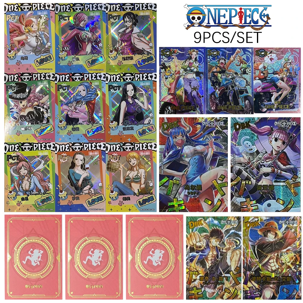 One Piece PCT BDK SCR Locomotive photo card collection Nami Robin Luffy Ace Sabo Uta HanCook 9PCS/SET Holiday gifts flash
One Piece PCT BDK SCR Locomotive photo card collection Nami Robin Luffy Ace Sabo Uta HanCook 9PCS/SET Holiday gifts flash
