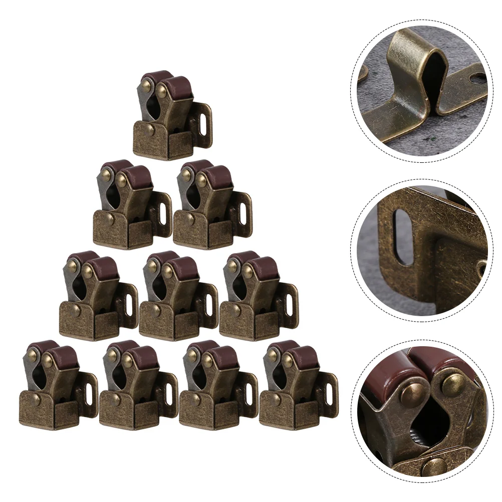 12 Pcs Door Clip Ball Latch Soft Close Hinges for Cabinet Doors Latches Hardware Metal Double Vintage
12 Pcs Door Clip Ball Latch Soft Close Hinges for Cabinet Doors Latches Hardware Metal Double Vintage