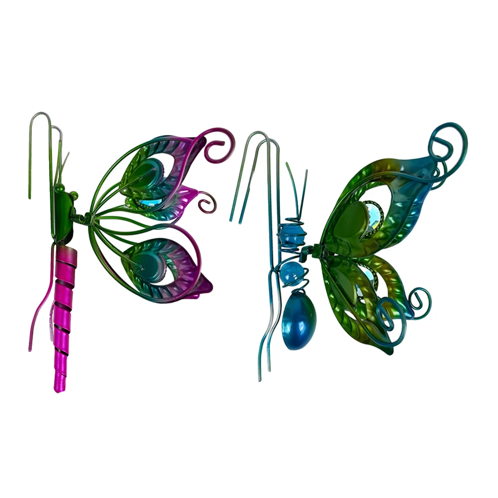2pcs Butterfly Dragonfly Metal Painted Hanging Decor for Flower Pot Plant Ornament Indoor Garden Statue Sculpture
2pcs Butterfly Dragonfly Metal Painted Hanging Decor for Flower Pot Plant Ornament Indoor Garden Statue Sculpture
