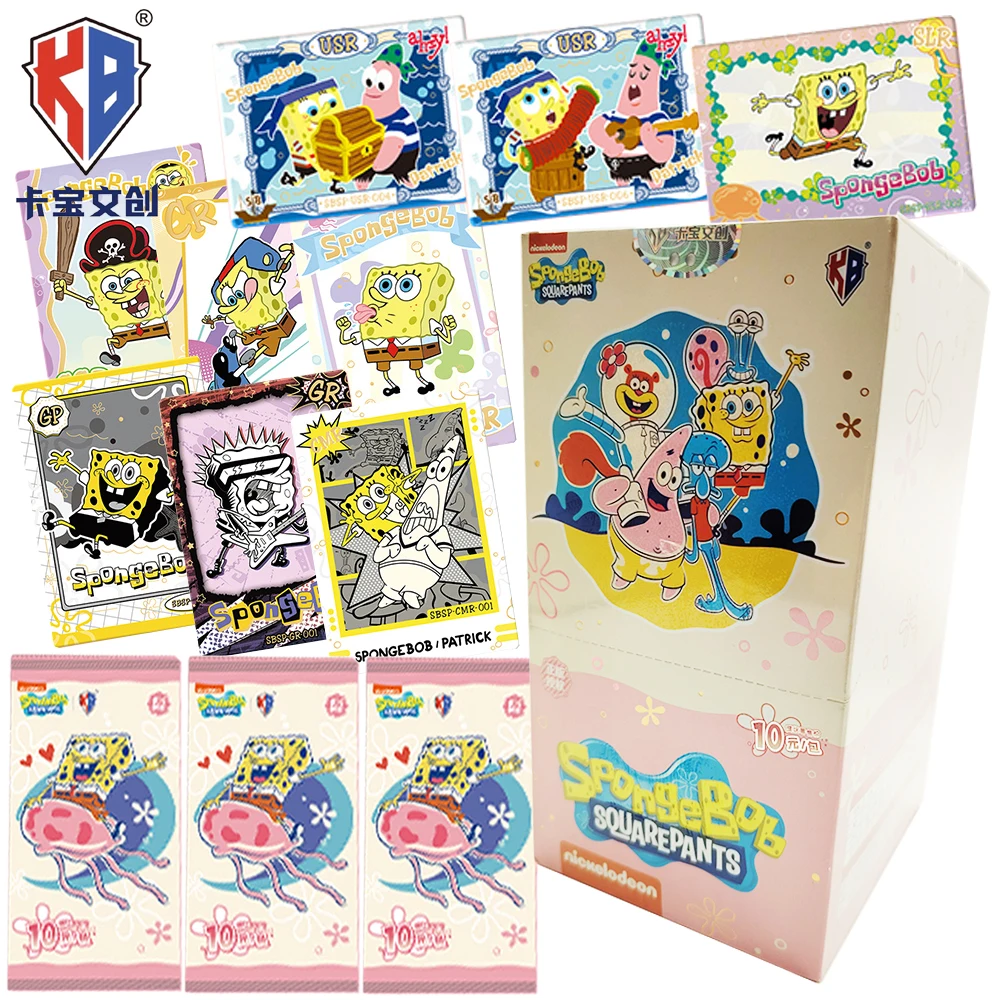 Новая коллекционная карта Kabao из натуральной губки Боб Квадратных штанов, американская комедия, повседневная анимационная редкая карта, поощряющие детские подарки
Новая коллекционная карта Kabao из натуральной губки Боб Квадратных штанов, американская комедия, повседневная анимационная редкая карта, поощряющие детские подарки