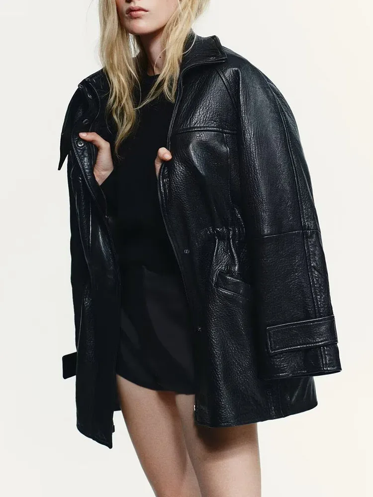 Зима 2029, новинка, милое модное женское пальто средней длины с регулируемой талией, удобное повседневное пальто средней длины с застежкой-молнией
Зима 2029, новинка, милое модное женское пальто средней длины с регулируемой талией, удобное повседневное пальто средней длины с застежкой-молнией