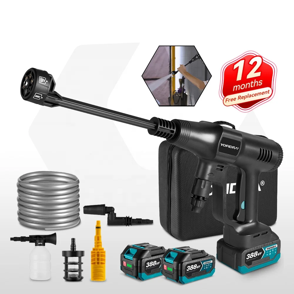 200Bar Brushless High Pressure Car Washer Water 6 in 1 Cleaning Garden Washing Wash Spray for Makita 18V Battery
200Bar Brushless High Pressure Car Washer Water 6 in 1 Cleaning Garden Washing Wash Spray for Makita 18V Battery