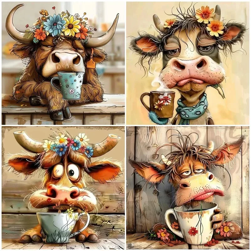 Zipper Bag 5D DIY Funny Cows Diamond Painting Kit Coffee Cow Design Sticker Diamond Embroidery Art Children's Gift
Zipper Bag 5D DIY Funny Cows Diamond Painting Kit Coffee Cow Design Sticker Diamond Embroidery Art Children's Gift