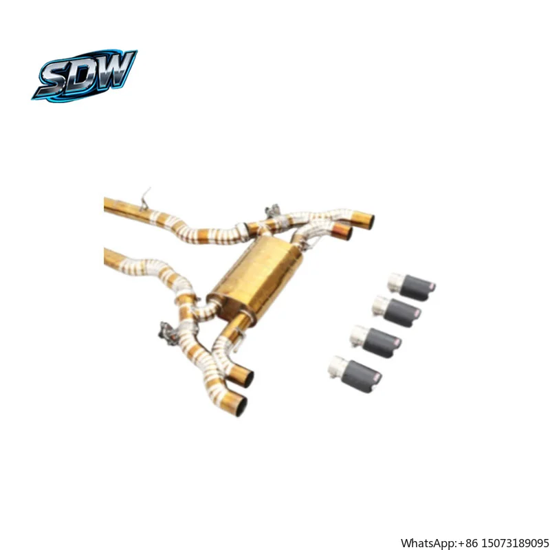 Custom Car Valvetronic Exhaust Muffler Exhaust System Tuning Catback Exhaust Pipes for X3M X3 X4 M340i M440i M340 340i B58
Custom Car Valvetronic Exhaust Muffler Exhaust System Tuning Catback Exhaust Pipes for X3M X3 X4 M340i M440i M340 340i B58