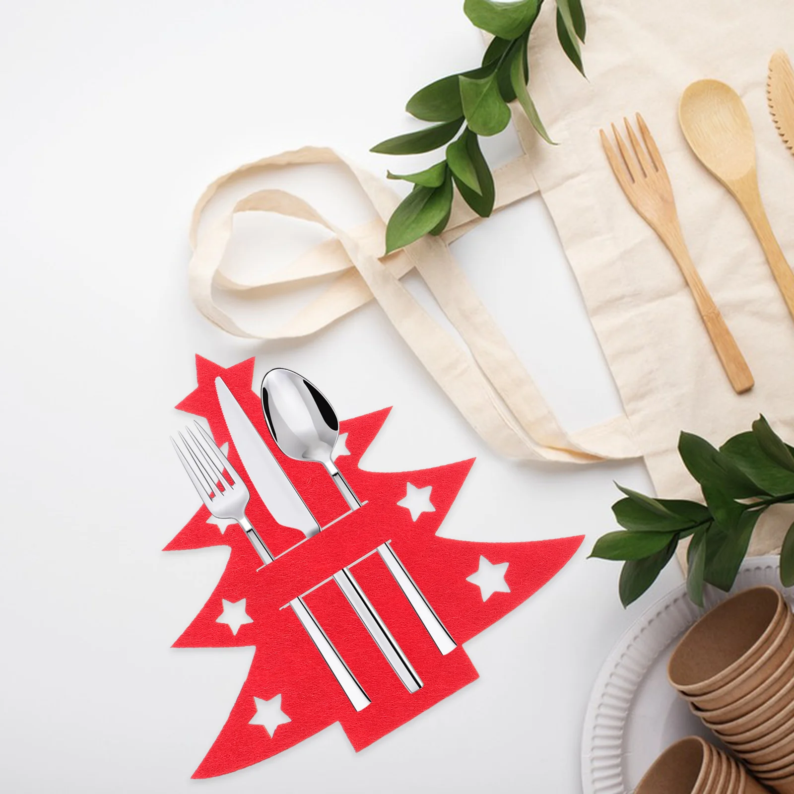 10pcs Christmas Cutlery Bag Xmas Tree Felt Silverware Holder Knife Fork Pouch Storage Bag For Party Picnic Holiday Festival
10pcs Christmas Cutlery Bag Xmas Tree Felt Silverware Holder Knife Fork Pouch Storage Bag For Party Picnic Holiday Festival