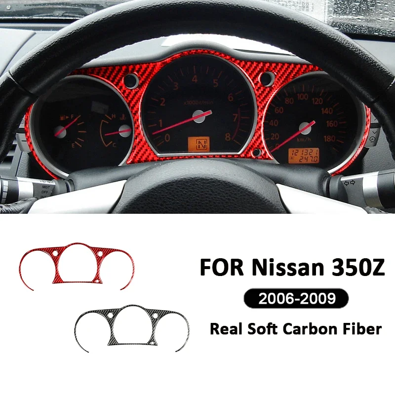 Carbon Fiber Car Dashboard Instrument Panel Frame Cover Decoration Sticker For Nissan 350Z 2006-2009 Auto Interior Accessories
Carbon Fiber Car Dashboard Instrument Panel Frame Cover Decoration Sticker For Nissan 350Z 2006-2009 Auto Interior Accessories
