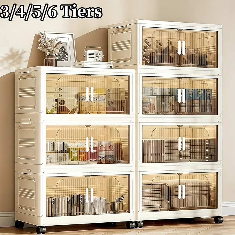3/4/5/6 Tier Stackable Plastic Storage Cabinets with Lids, Large-capacity Foldable Wardrobe Organizers And Drawer Organizers, Mu
3/4/5/6 Tier Stackable Plastic Storage Cabinets with Lids, Large-capacity Foldable Wardrobe Organizers And Drawer Organizers, Mu
