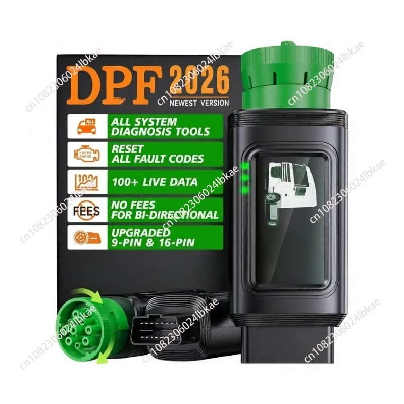 Диагностический сканер HD100 DPF Reset для дизельных двигателей, полная система диагностики, OBD2, для грузовиков Caterpillar
Диагностический сканер HD100 DPF Reset для дизельных двигателей, полная система диагностики, OBD2, для грузовиков Caterpillar