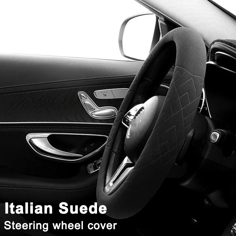 For Peugeot 206 208 E-208 308 2008 E-2008 3008 E-3008 5008 Rifter Steering Wheel Grip- 38cm Suede Non-Slip Breathable
For Peugeot 206 208 E-208 308 2008 E-2008 3008 E-3008 5008 Rifter Steering Wheel Grip- 38cm Suede Non-Slip Breathable