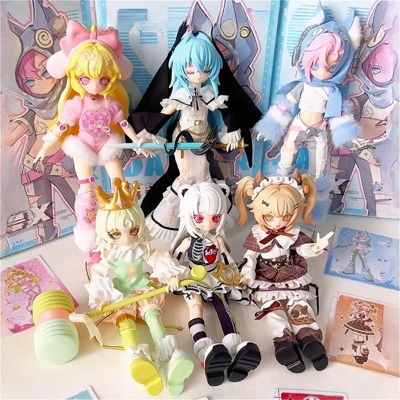 Code X8 1/8 Bjd Series Blind Box Caixa Caja Kawaii Action Figure Doll Mystery Desktop Model Ornament Anime Trendy Toy Decor Gift
Code X8 1/8 Bjd Series Blind Box Caixa Caja Kawaii Action Figure Doll Mystery Desktop Model Ornament Anime Trendy Toy Decor Gift