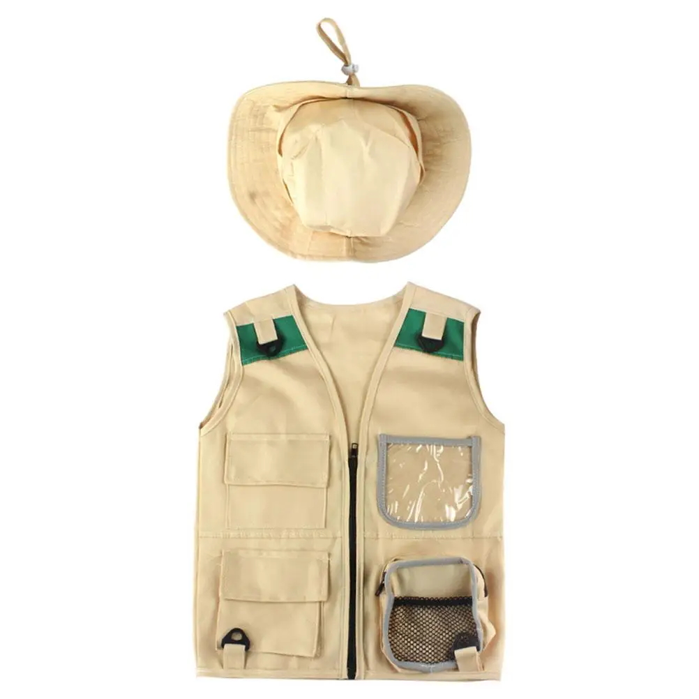 Explorer Vest Kit for Kids Lightweight Kids Outdoor Costume Breathable Outdoor Fishing Camping Traveling Costumes
Explorer Vest Kit for Kids Lightweight Kids Outdoor Costume Breathable Outdoor Fishing Camping Traveling Costumes