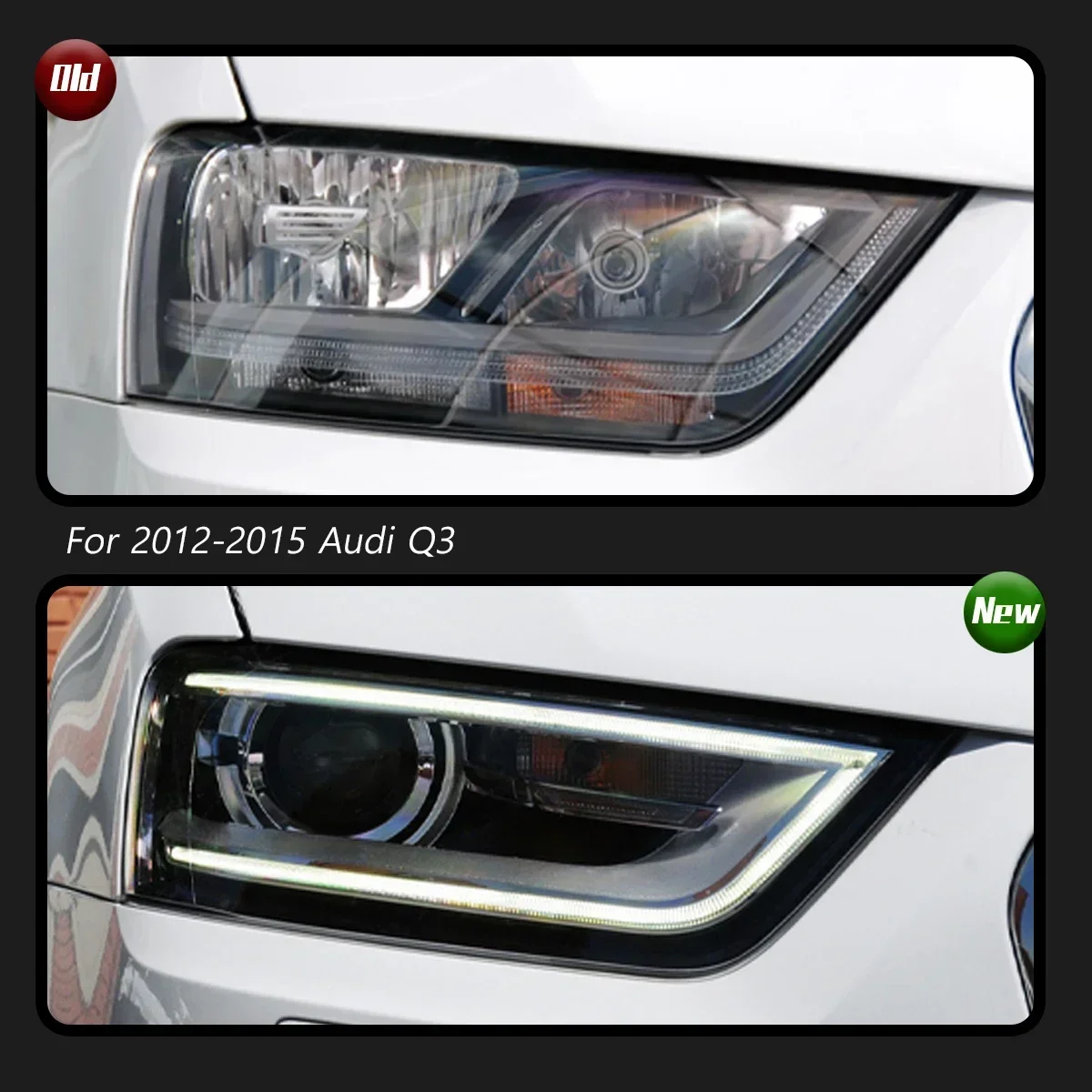 Автомобильный свет TYPY для Audi Q3 2012-2015, фара, светодиодный проектор, дневные ходовые огни, автомобильные аксессуары
Автомобильный свет TYPY для Audi Q3 2012-2015, фара, светодиодный проектор, дневные ходовые огни, автомобильные аксессуары