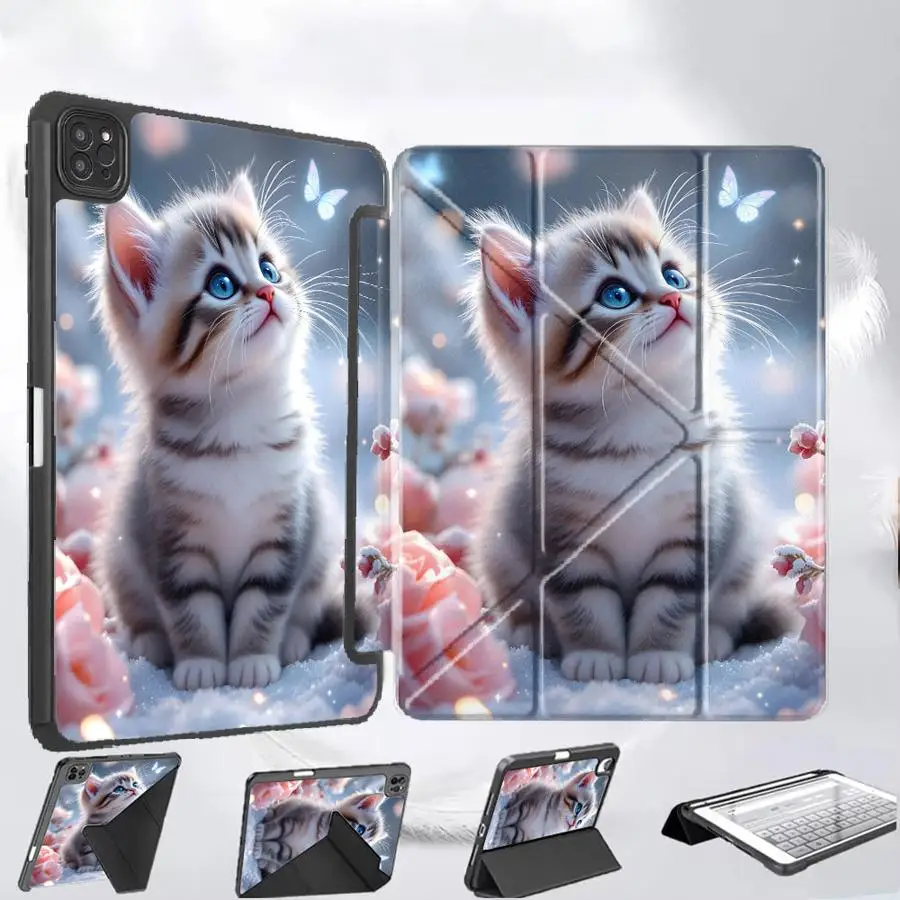 Cartoon Cat Pattern Holder Cover Tablet Case For iPad Air 4 5 M3 M2 M4 11inch Mini 6 7 Pro 2025 Pro 11th 10th 9th 8th 7th
Cartoon Cat Pattern Holder Cover Tablet Case For iPad Air 4 5 M3 M2 M4 11inch Mini 6 7 Pro 2025 Pro 11th 10th 9th 8th 7th