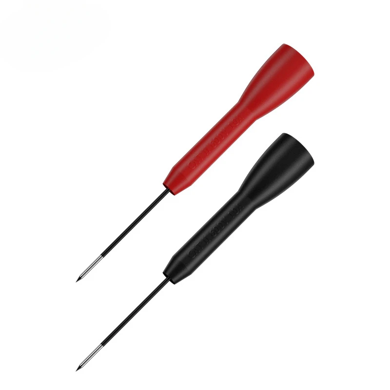Test Leads Pin flexible Test Probe Tips 0.7mm Connector Multimeter Needle 4.32mm Banana Socket for Car Tester Red/Black
Test Leads Pin flexible Test Probe Tips 0.7mm Connector Multimeter Needle 4.32mm Banana Socket for Car Tester Red/Black