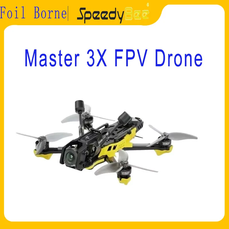 SpeedyBee 2025 New Master 3X Modular O3/O4 Pro HD Digital VTX FPV Drone for FPV Freestyle Racing
SpeedyBee 2025 New Master 3X Modular O3/O4 Pro HD Digital VTX FPV Drone for FPV Freestyle Racing