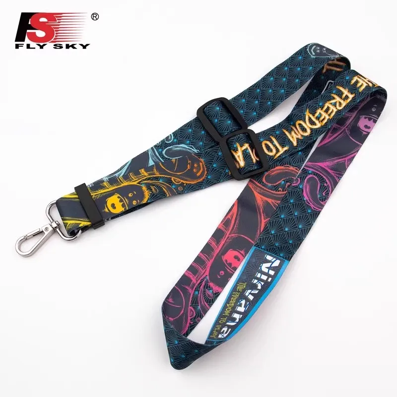 Ремешок с логотипом передатчика дистанционного управления FLYSKY с металлической пряжкой регулируемой длины 
Ремешок с логотипом передатчика дистанционного управления FLYSKY с металлической пряжкой регулируемой длины