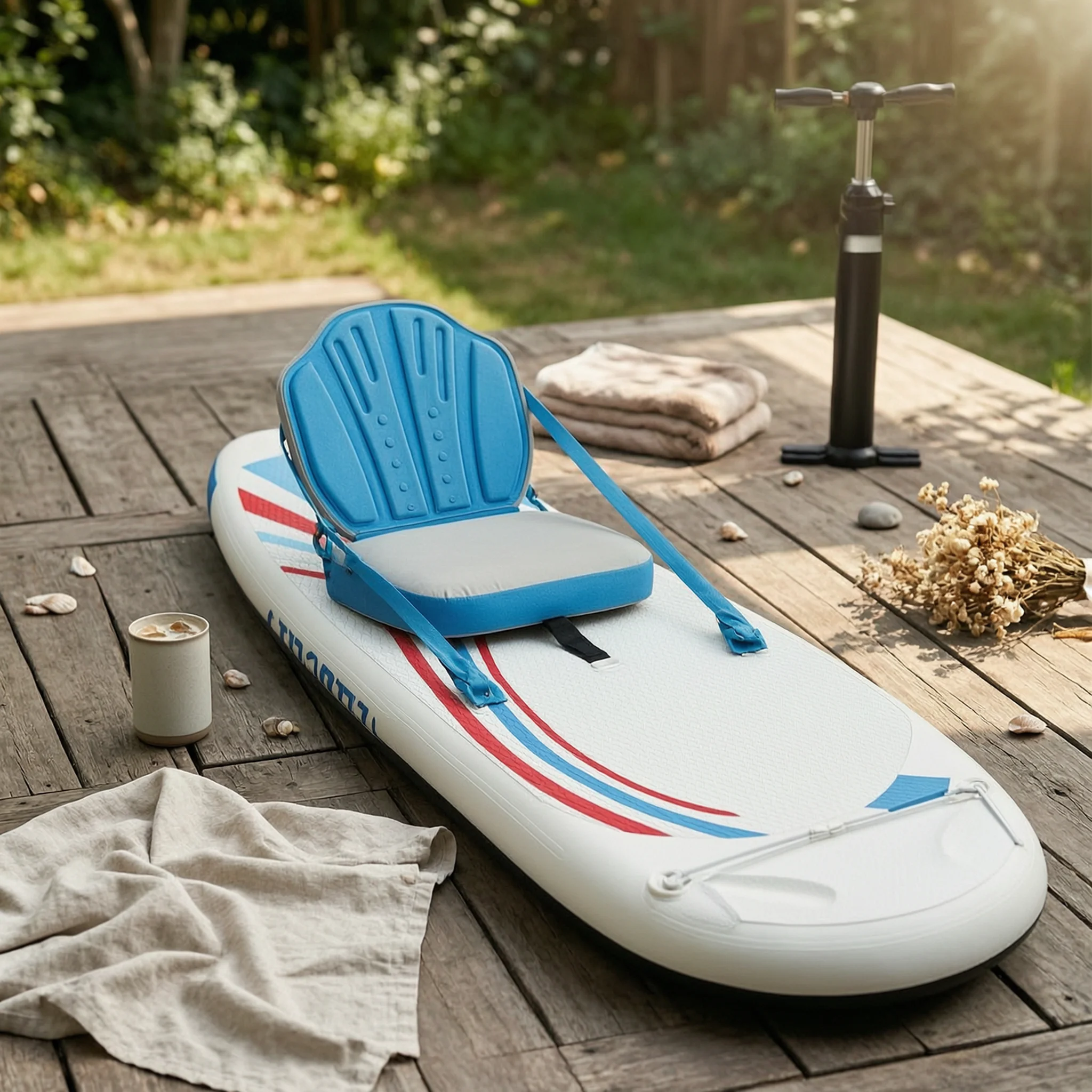 High Back Kayak Seat Mesh Pocket Inflatable Sup Seat Kayak Chair Molded Grooves Water Recreation Gear
High Back Kayak Seat Mesh Pocket Inflatable Sup Seat Kayak Chair Molded Grooves Water Recreation Gear