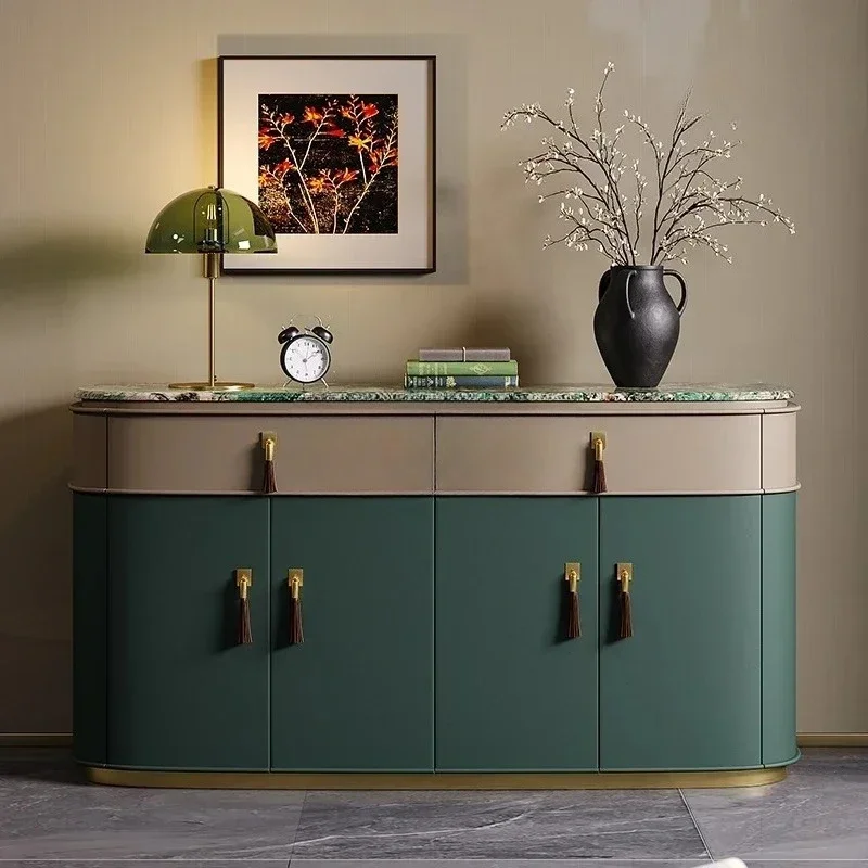 JJ Light luxury dining side cabinet storage Italian post-modern marble high-end entrance shoe cabinet
JJ Light luxury dining side cabinet storage Italian post-modern marble high-end entrance shoe cabinet